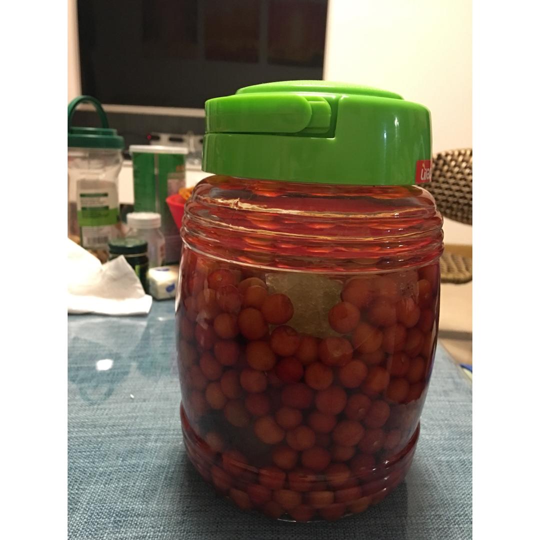 小确幸2004做的樱桃酒