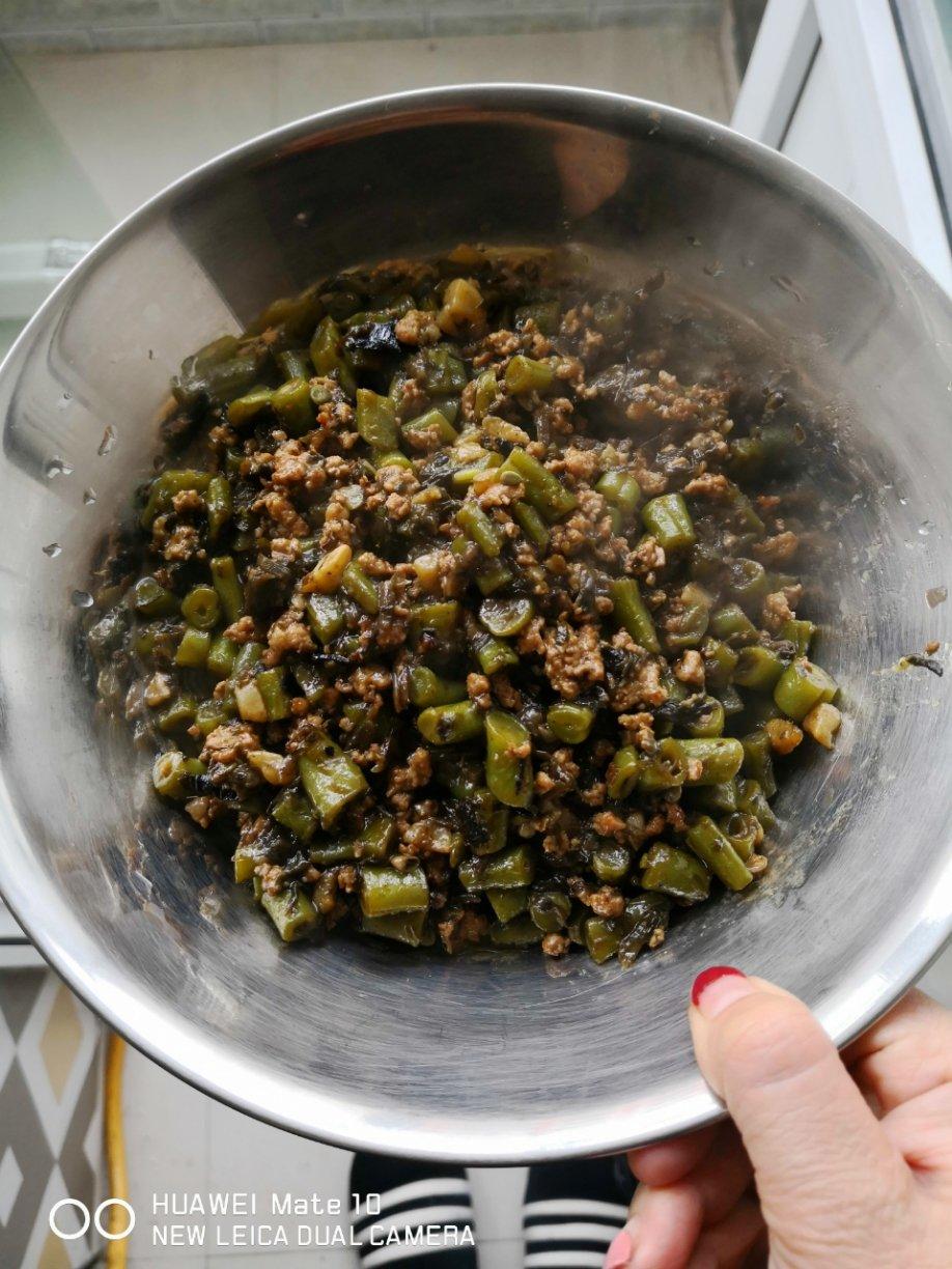 豆角肉末下饭菜