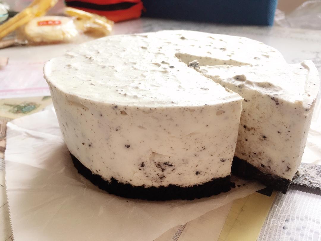 酸奶芒果慕斯蛋糕简易版（普通8寸活底）