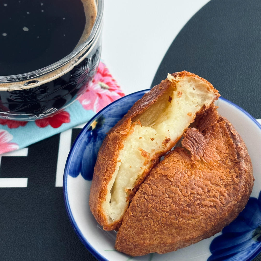 一口软糯，满嘴奶香！有手就会的空气炸锅黄油年糕！