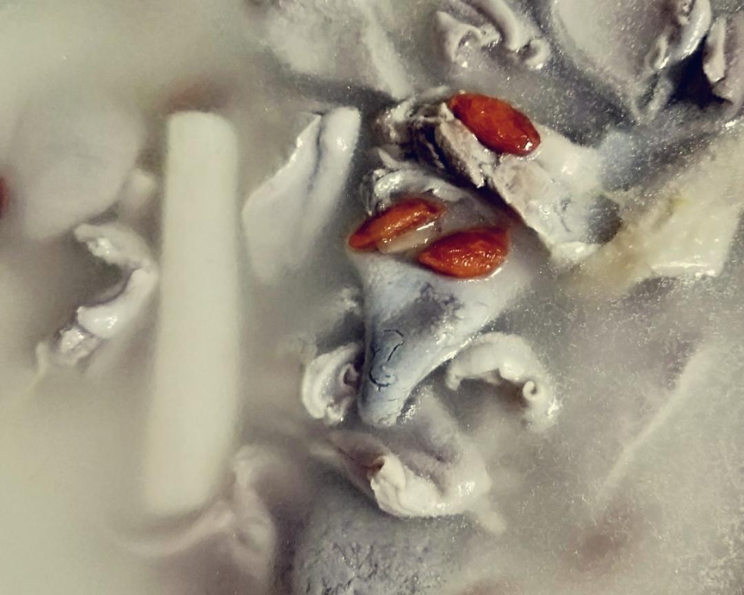 简单快手营养的山药猪肚鸡汤(养胃佳品)的做法