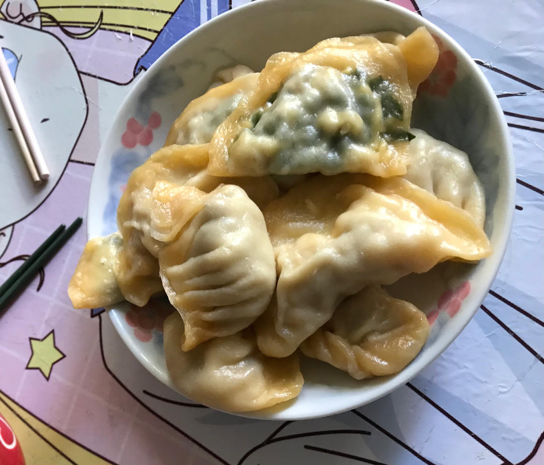 饺子皮（薄而筋道不用一个个擀）