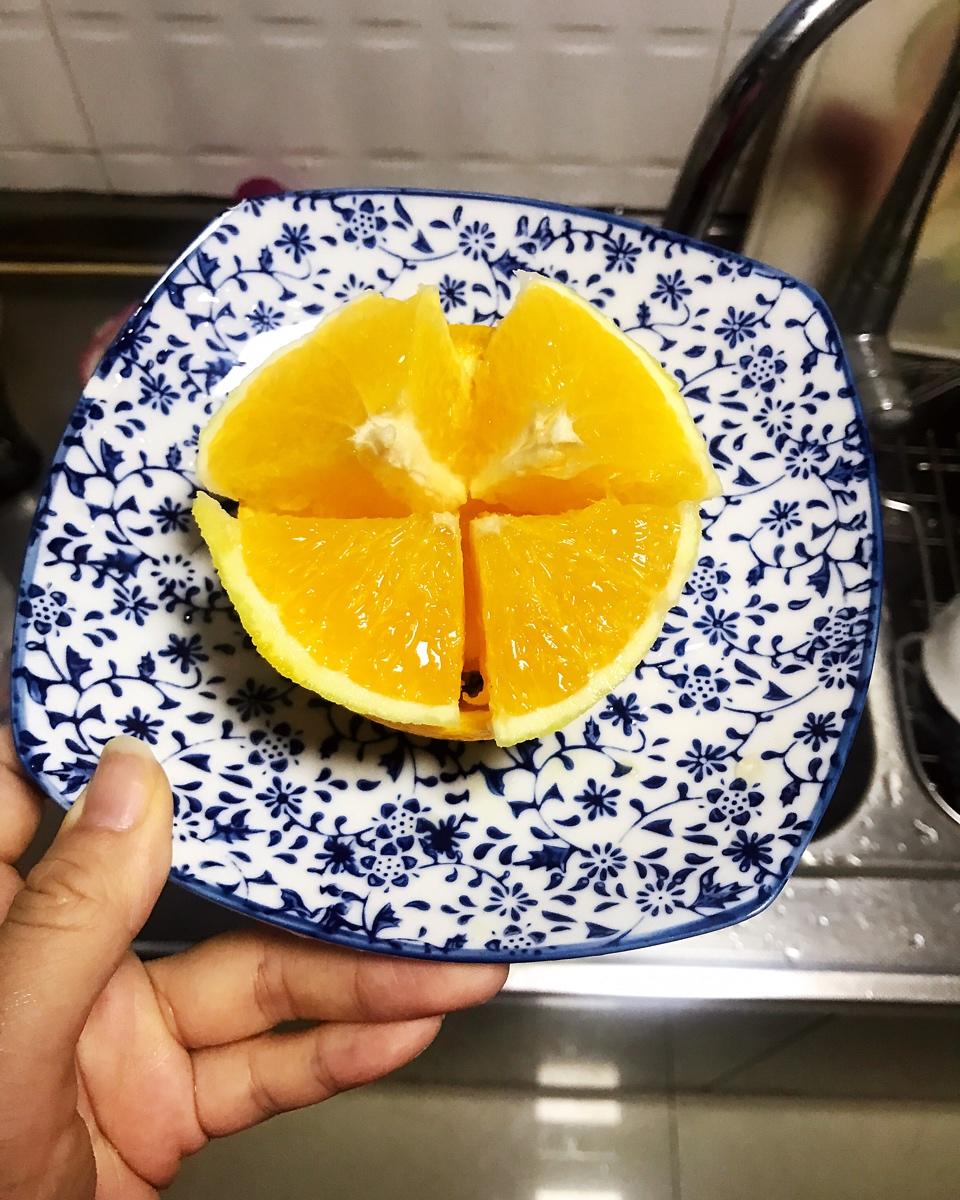 巧切橙子
