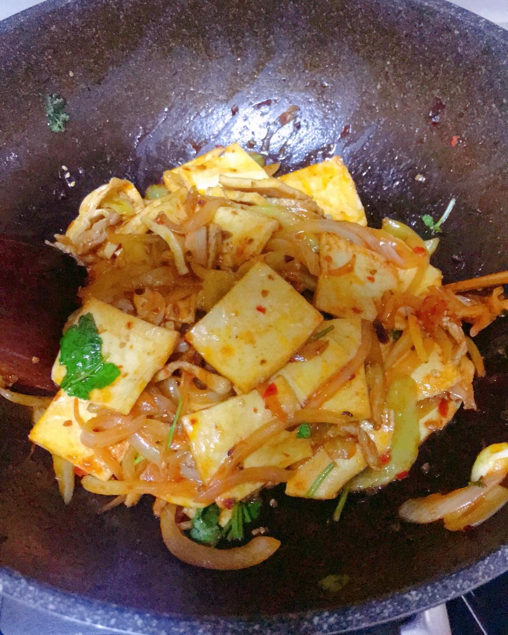 干锅千页豆腐