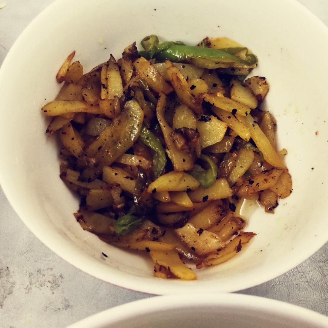 青椒土豆丝