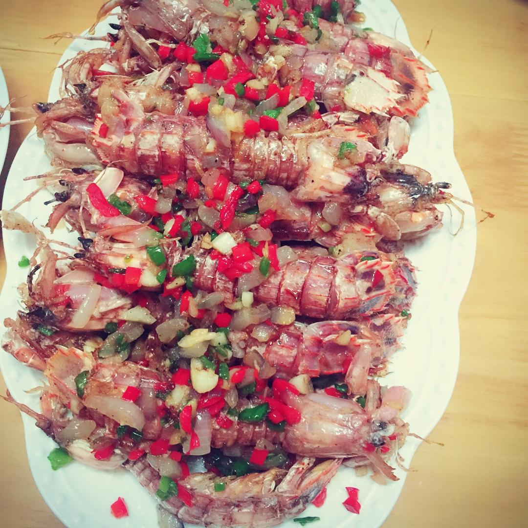 椒盐濑尿虾