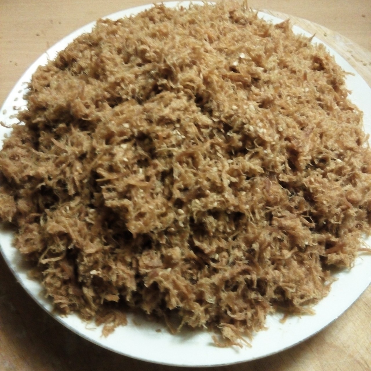 面包机自制肉松