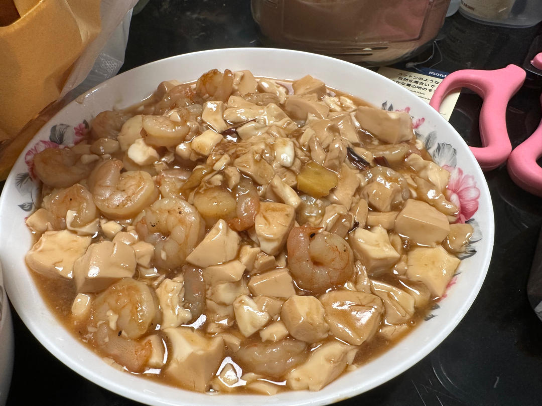 虾仁豆腐