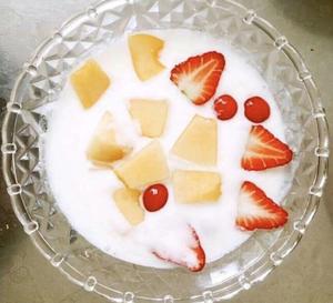 十款酸奶水果捞的做法 步骤8
