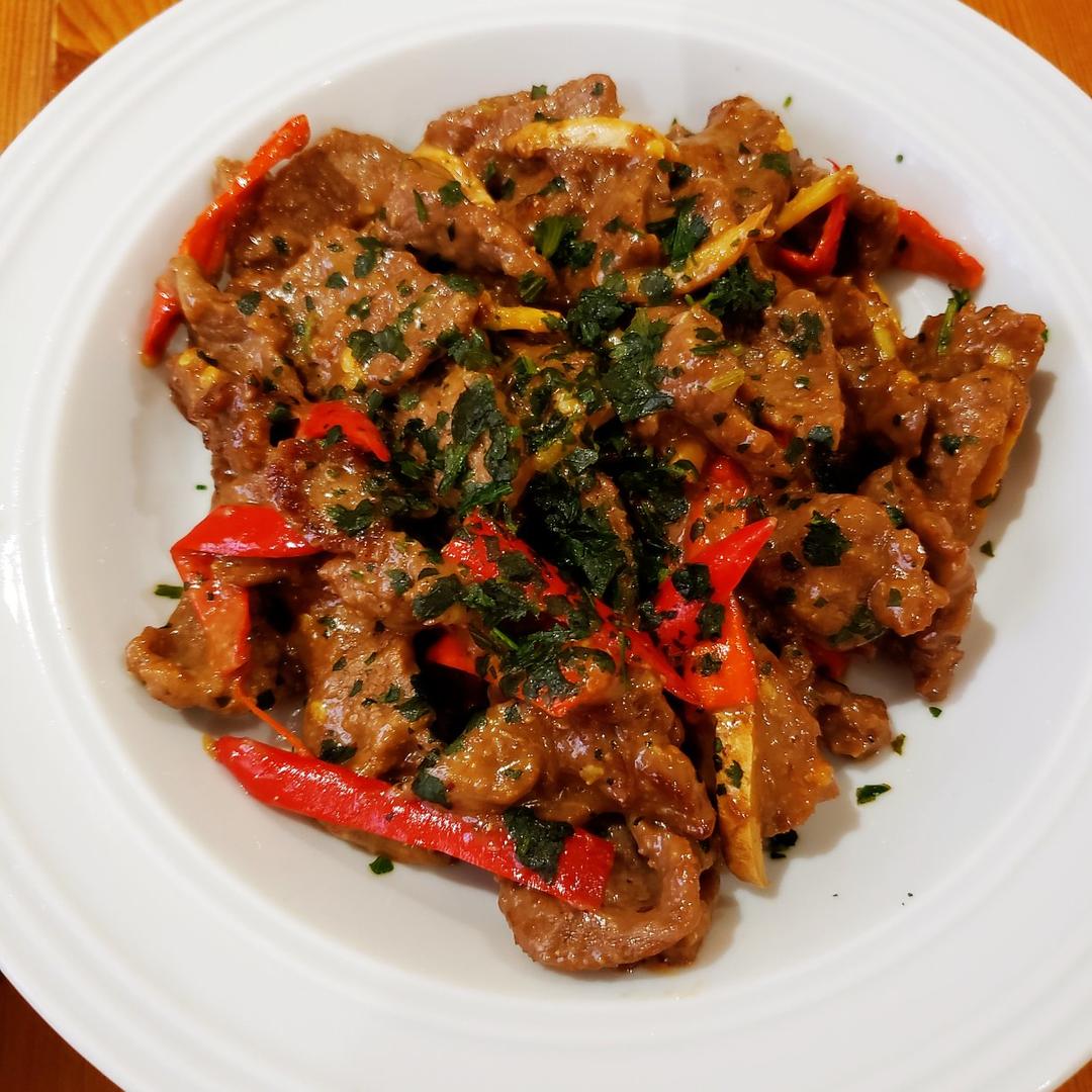 蚝油嫩炒牛肉