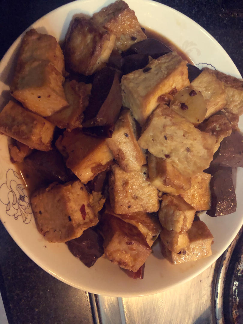 美味不辣的鸭血烧豆腐