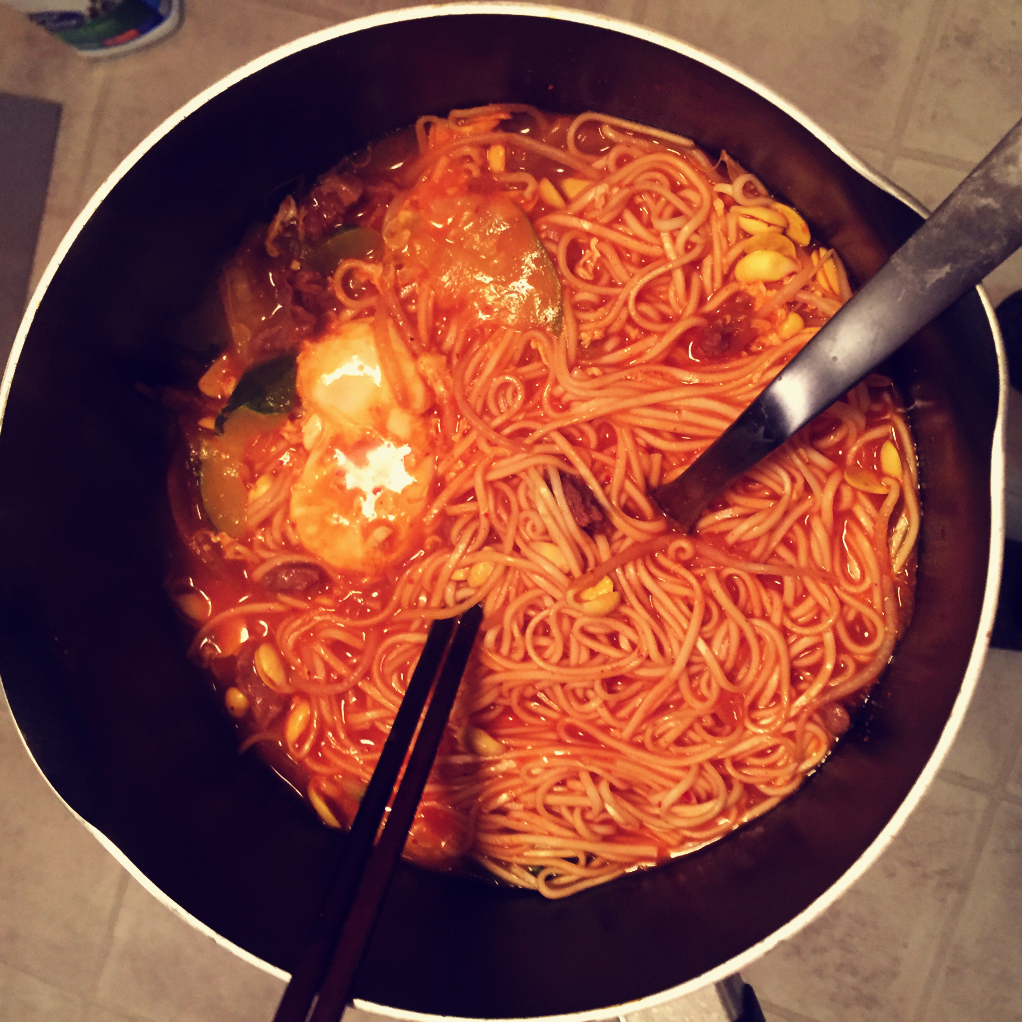 韩国泡菜面