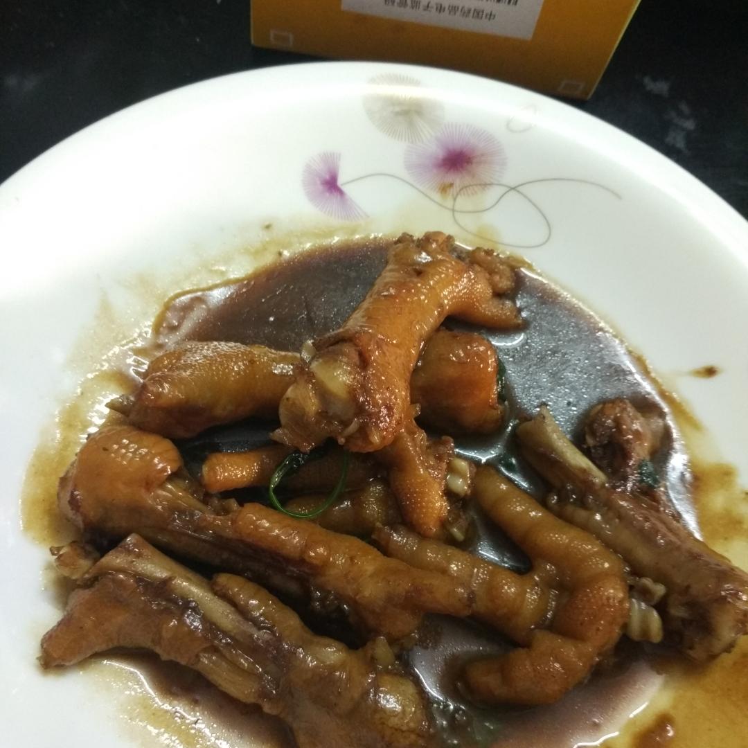 红烧鸡爪