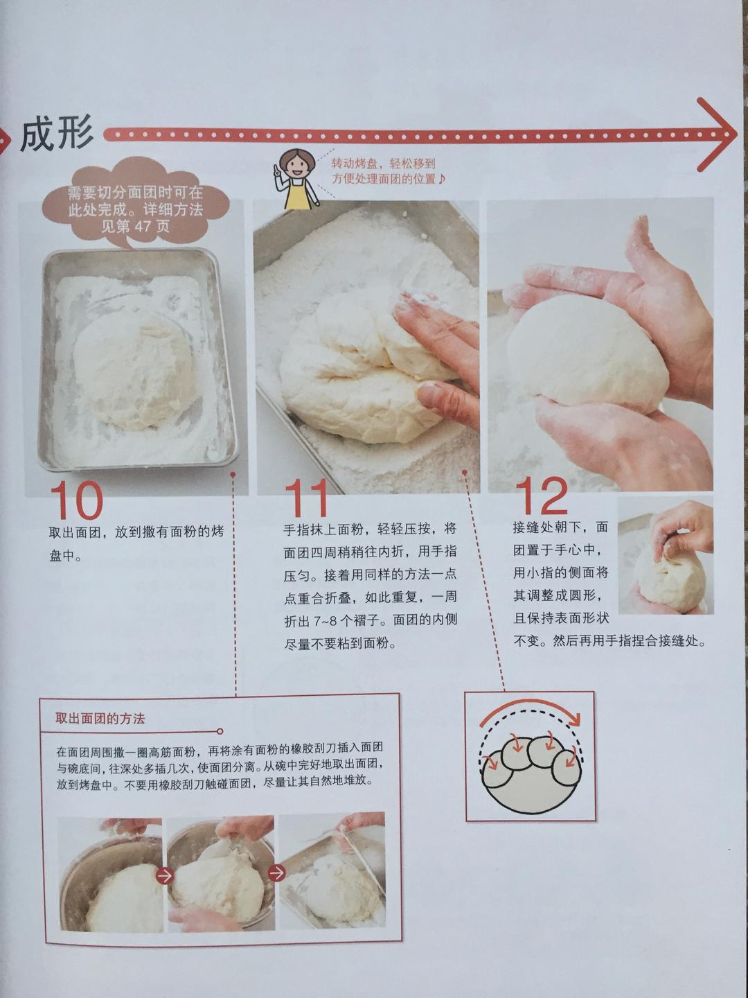 纯奶手撕吐司的做法 步骤1