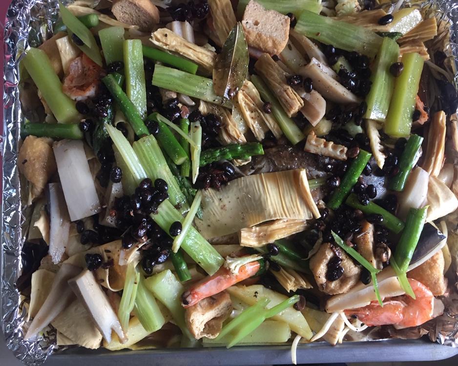 免辣版～豉香烤鱼