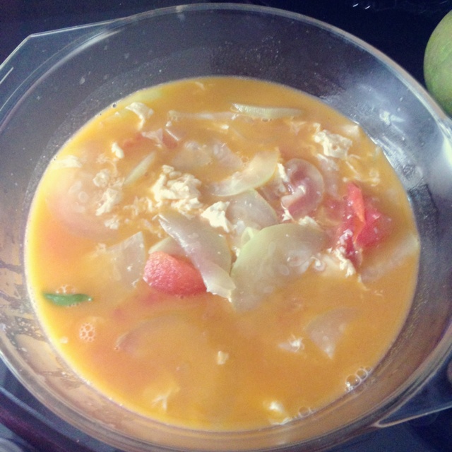 葫芦瓜番茄肉汤