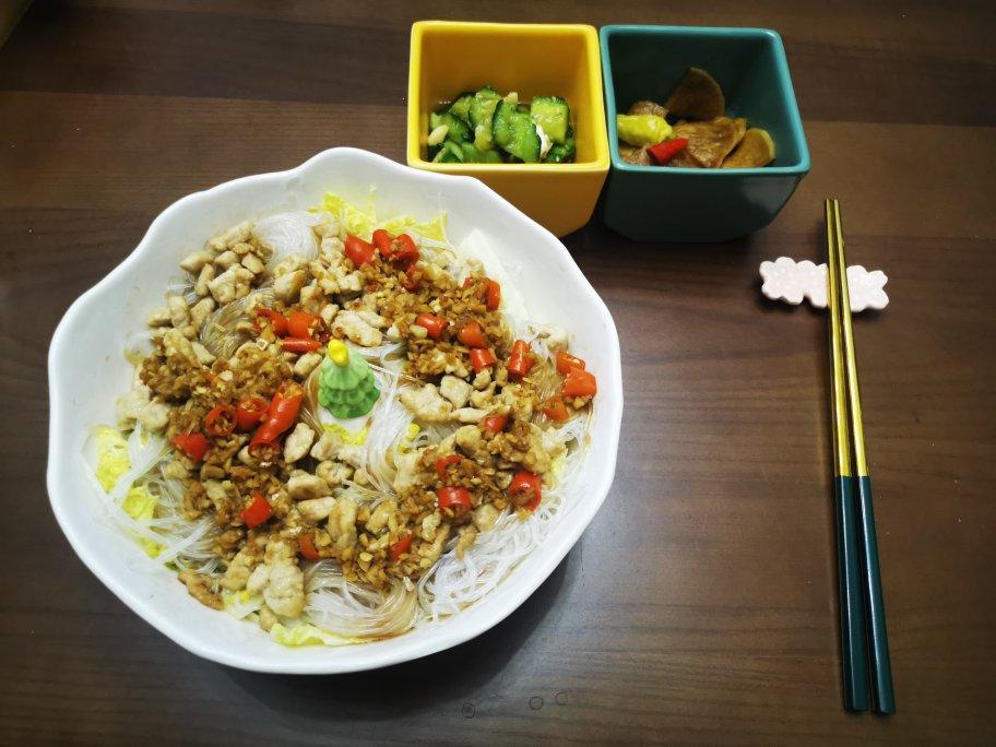 蒜蓉粉丝娃娃菜