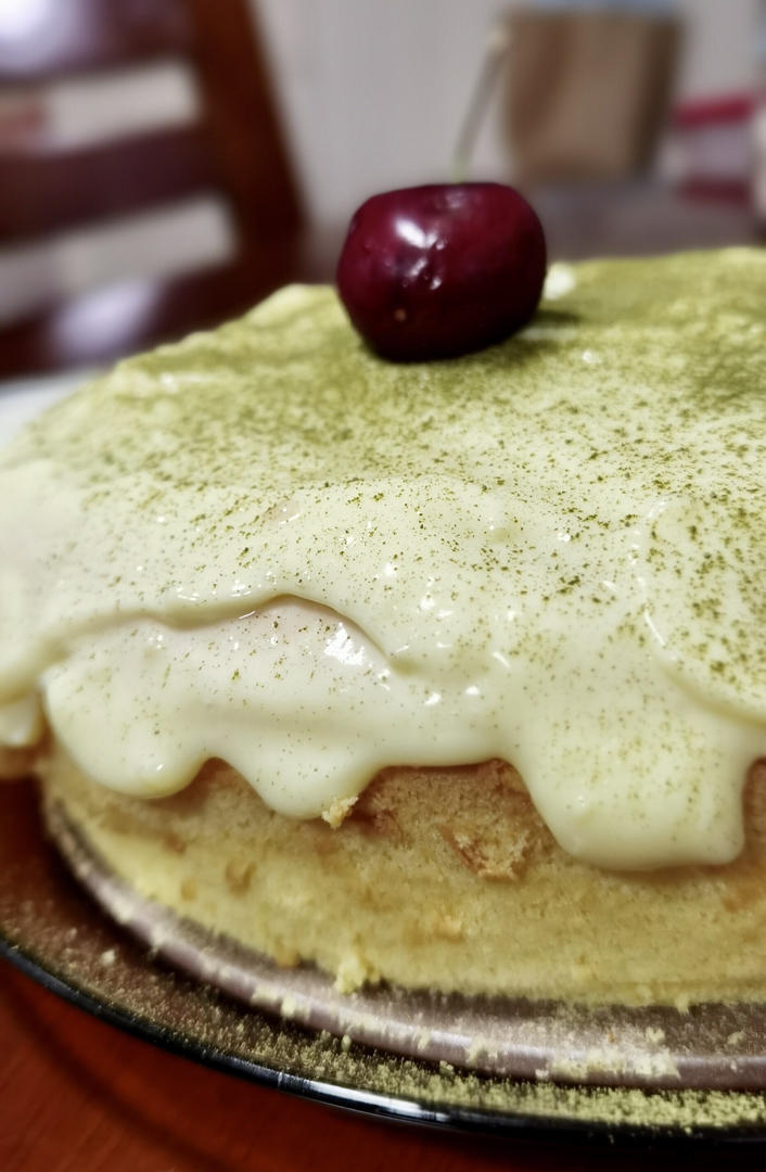 不开裂的8寸戚风蛋糕