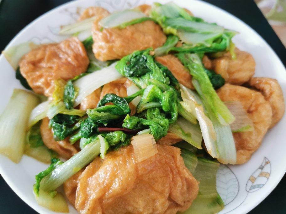 面筋烧白菜