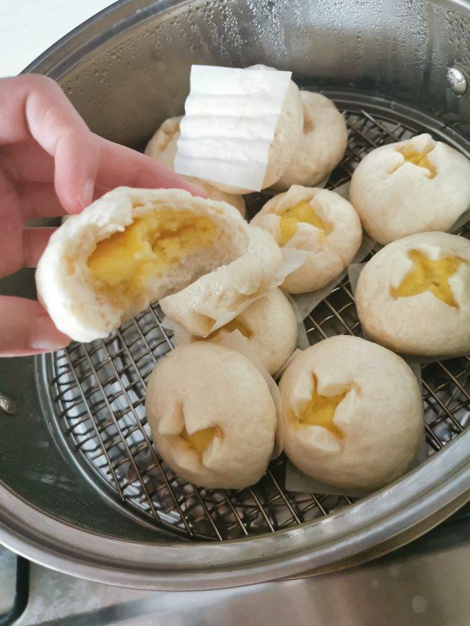 【奶黄包+奶黄馅儿的做法】