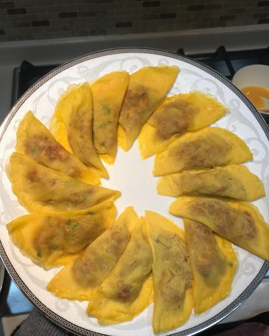 堂妈教你做美味蛋饺