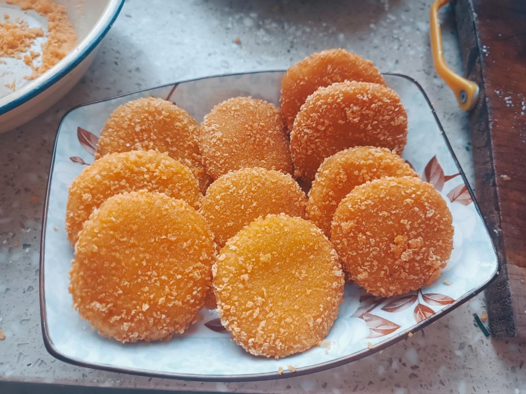 不会变形的南瓜饼