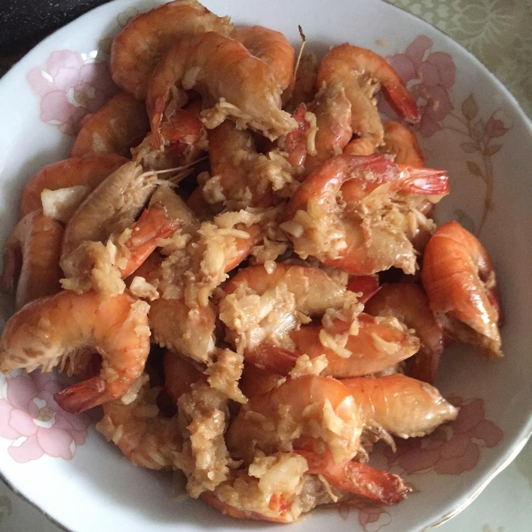 蒜蓉烤大虾