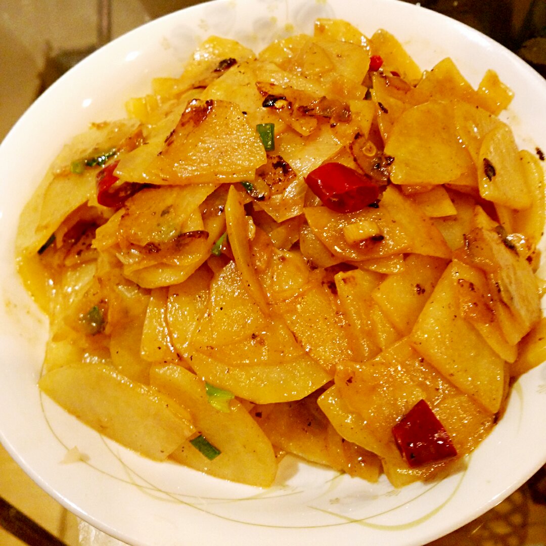 干锅土豆片