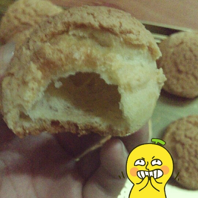 十分美味的酥皮泡芙