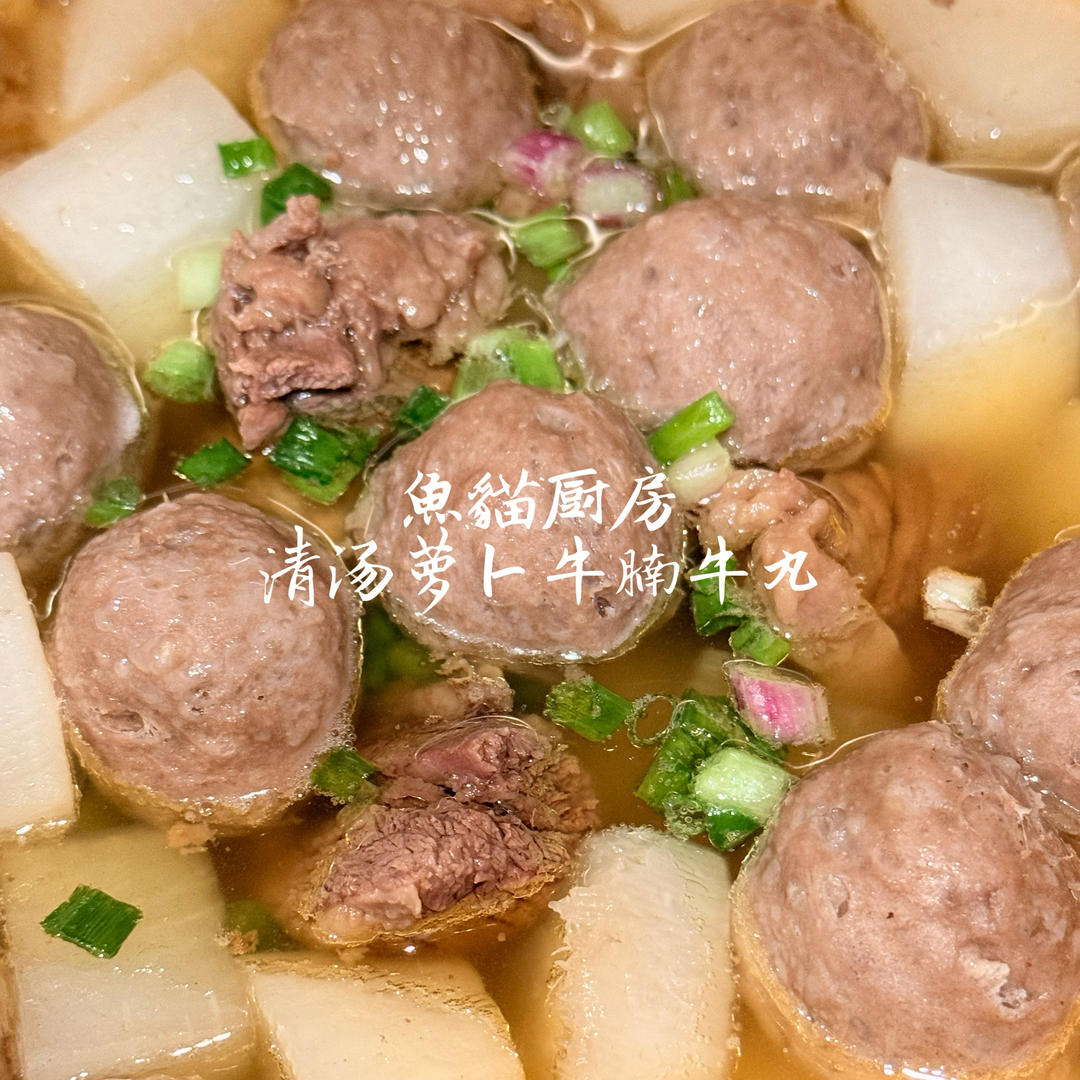 🐂清汤白萝卜牛肋条🐂—大口吃肉满口清汤❗️简简单单交给时间炖煮就ok咯❗️