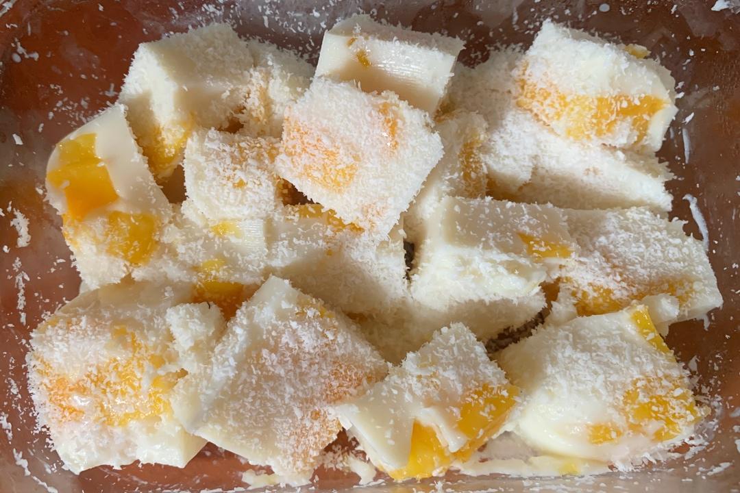 芒果牛奶布丁（吉利丁片版）