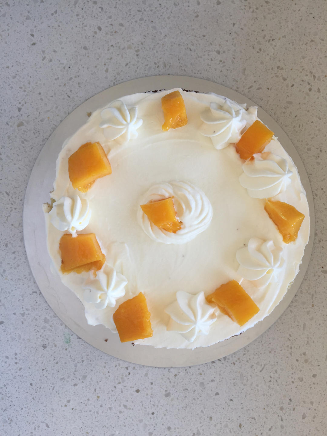 斑马纹戚风蛋糕