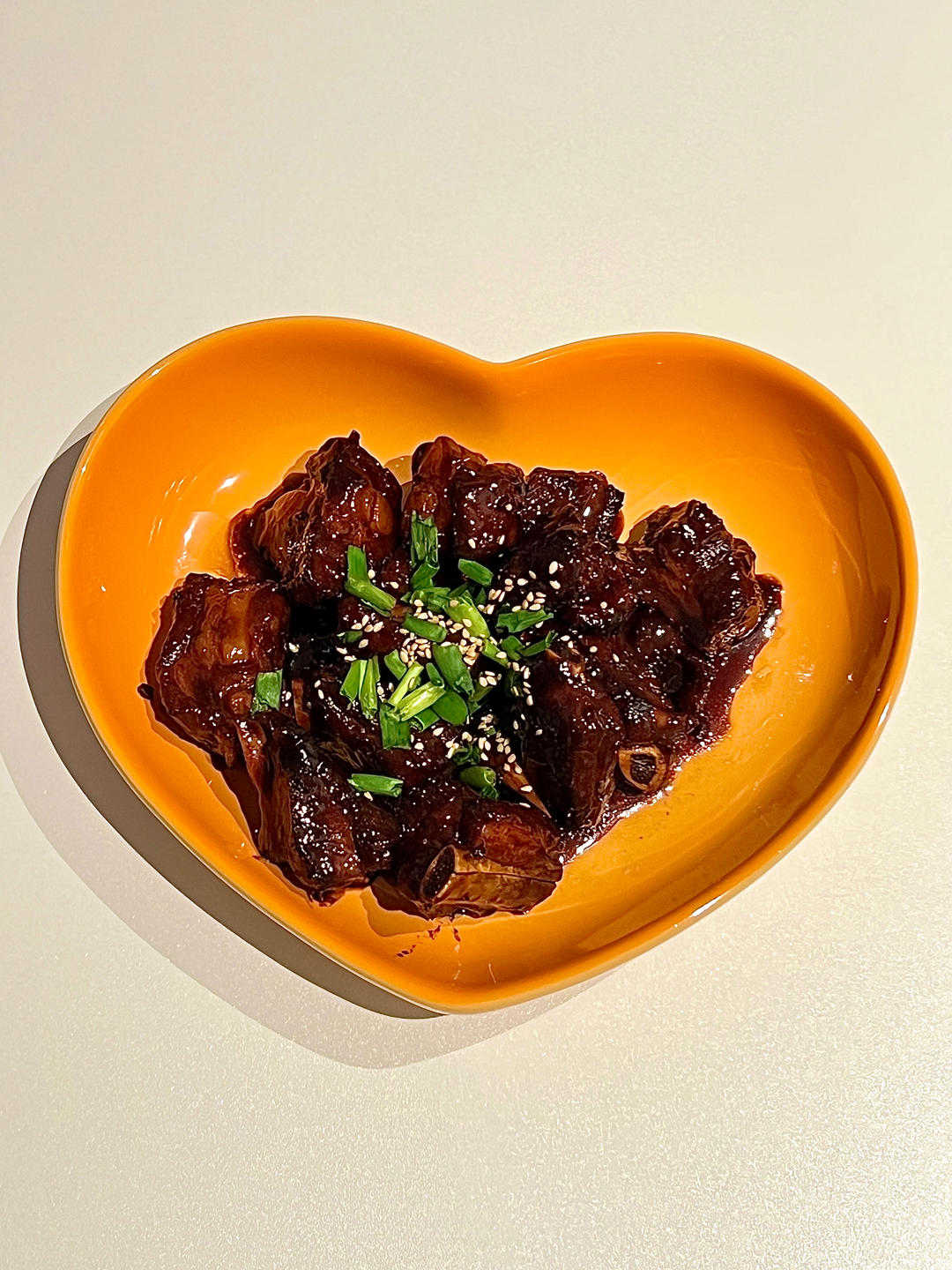 糖醋排骨/糖醋小排（不放油）（12345口诀做出正宗上海本帮）