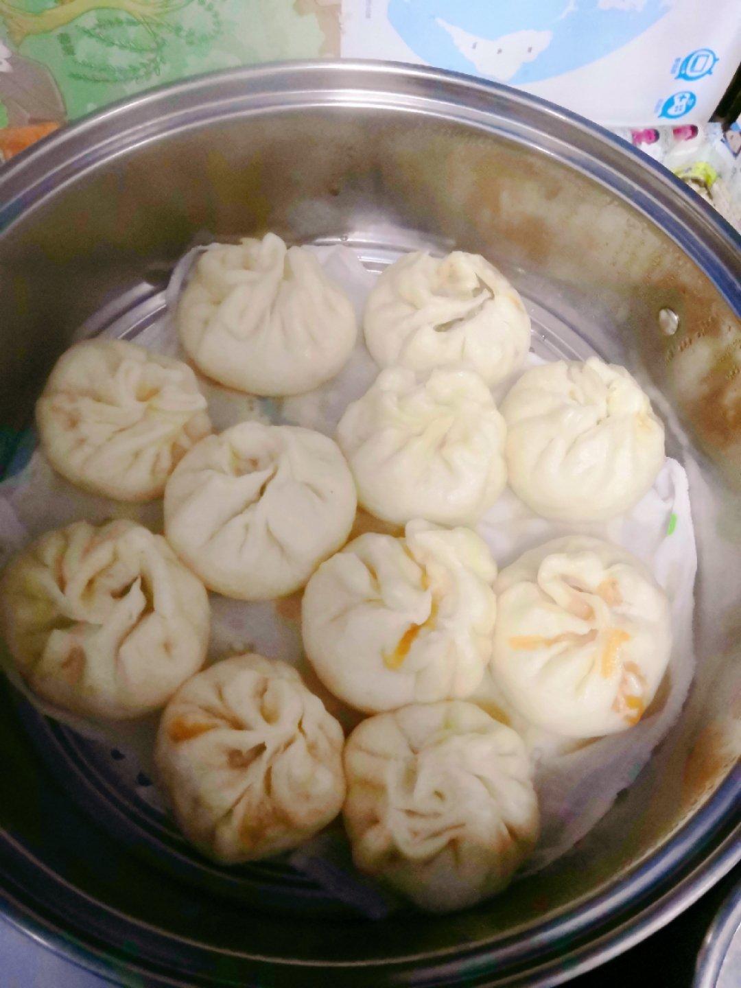 皮薄馅儿大的粉丝肉末包子（馅料做法）