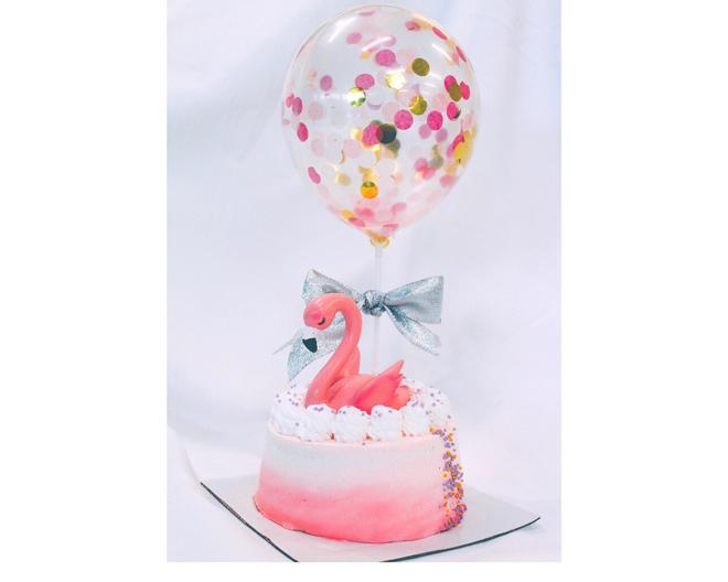 火烈鸟气球🎈款生日蛋糕的做法