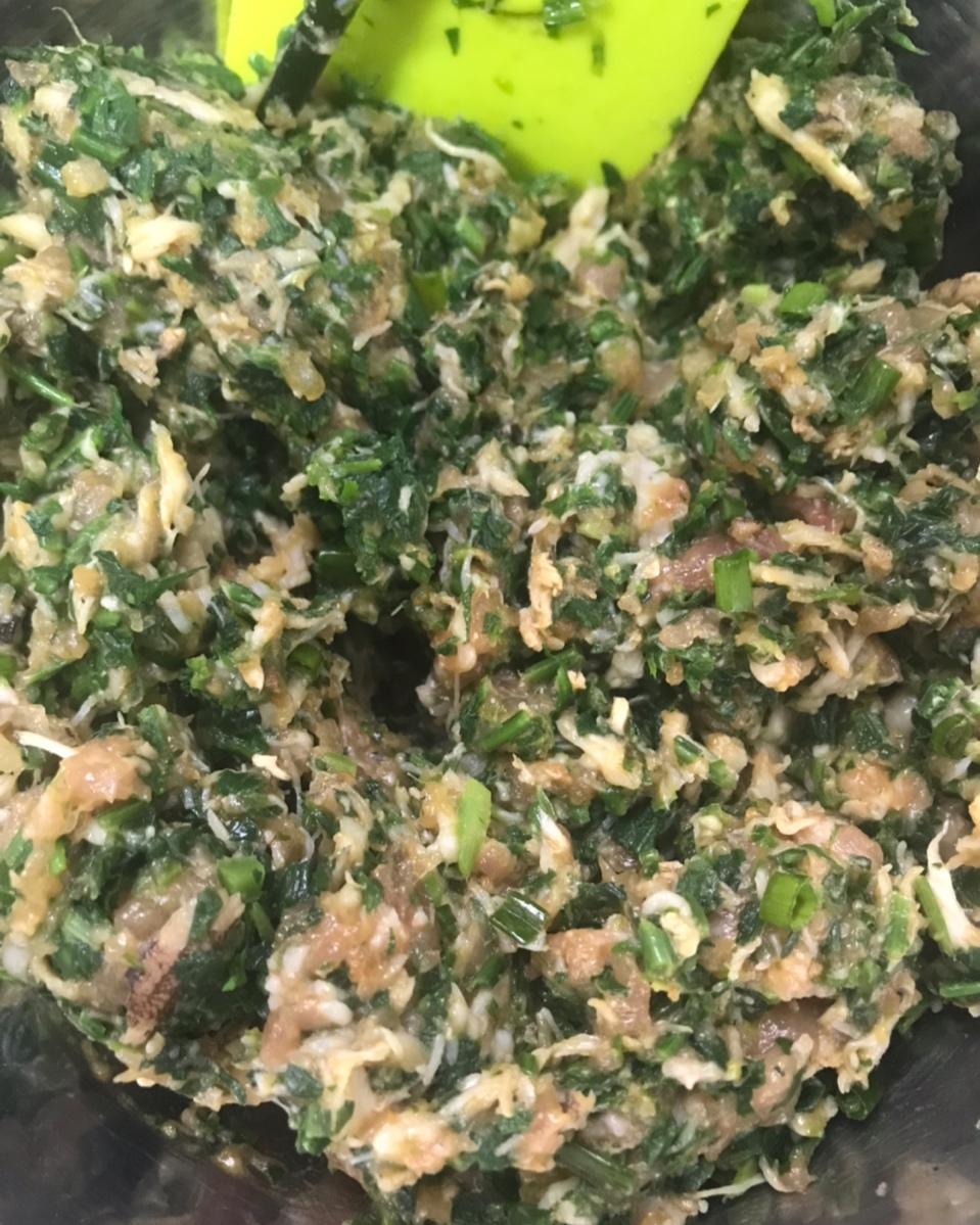 蟹黄饺子