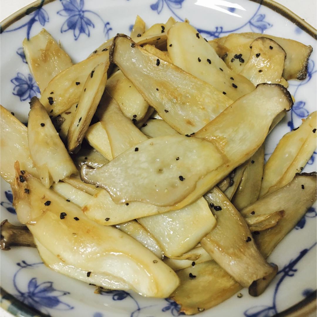 香煎黑椒杏鲍菇