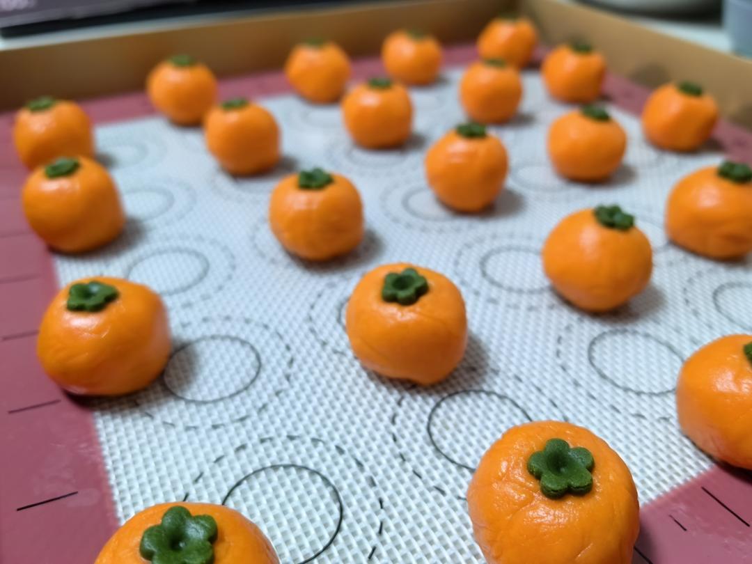 柿柿如意曲奇饼干  秋季限定零食