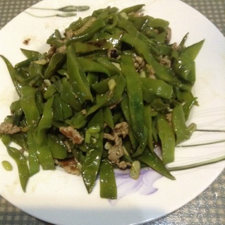 扁豆炒肉