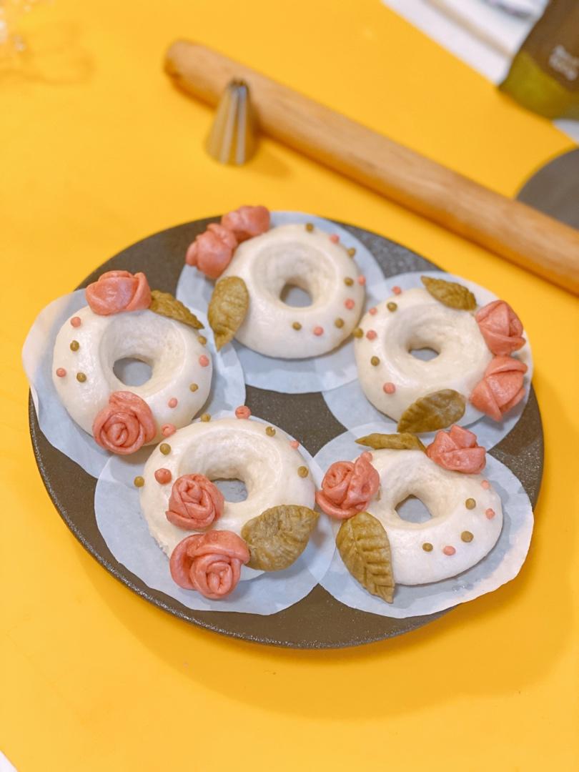 「原创」让你心动的甜甜圈馒头