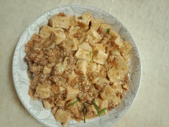 超级下饭的香菇肉沫豆腐