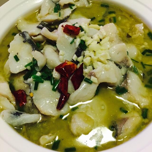 不辣的皮特做的酸菜鱼