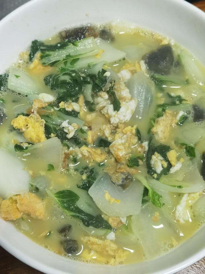 上汤奶白菜