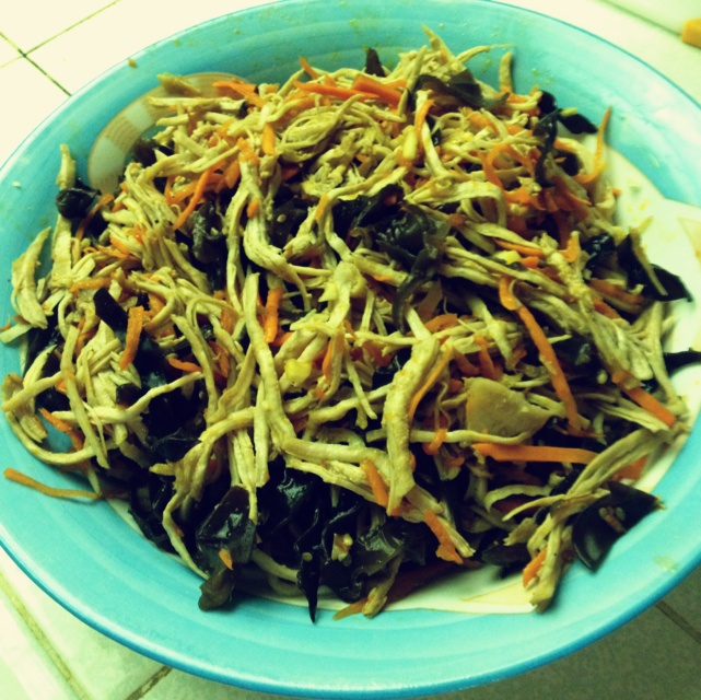 减脂健身｜凉拌手撕鸡丝（香辣&麻油版）