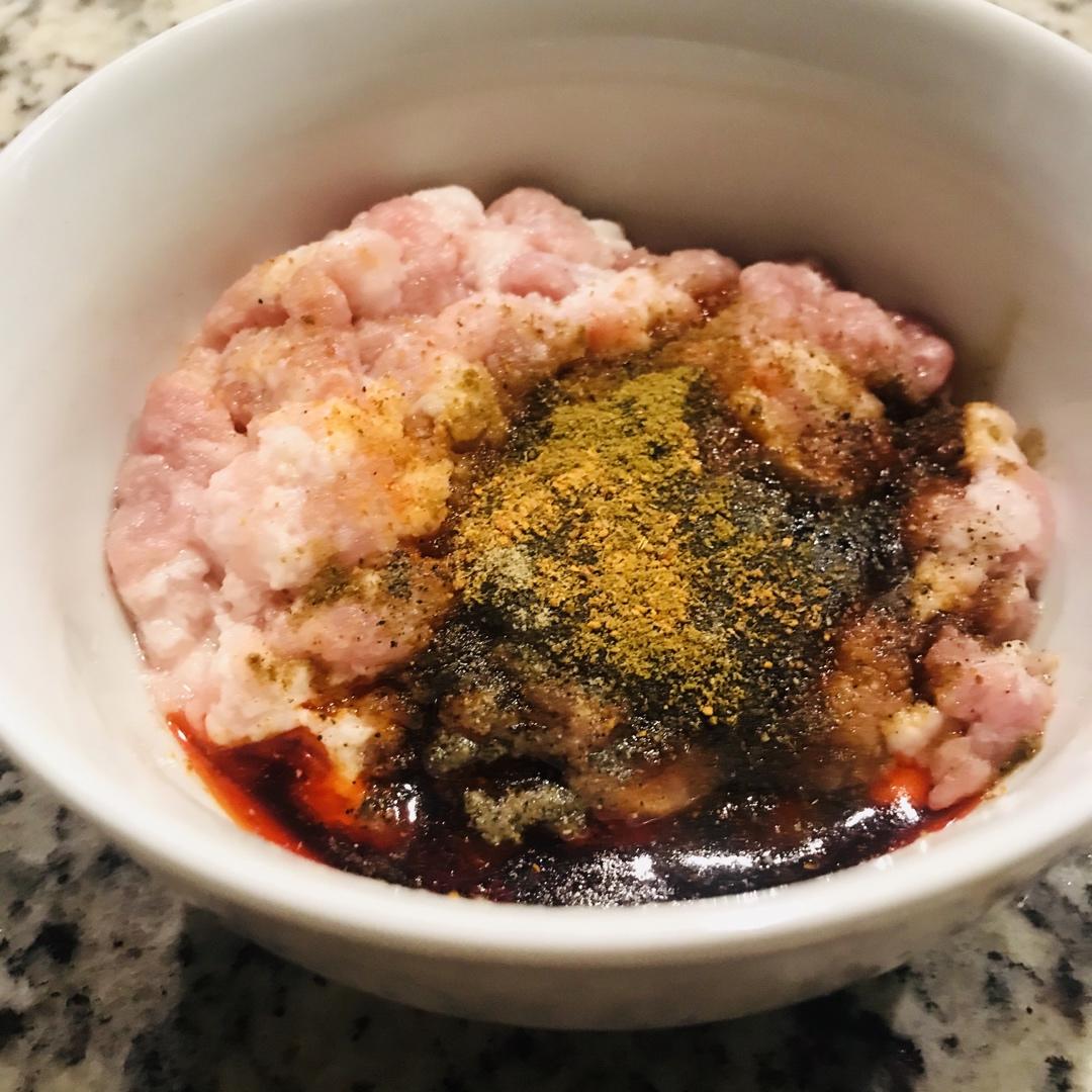 快手牛肉沫拌饭