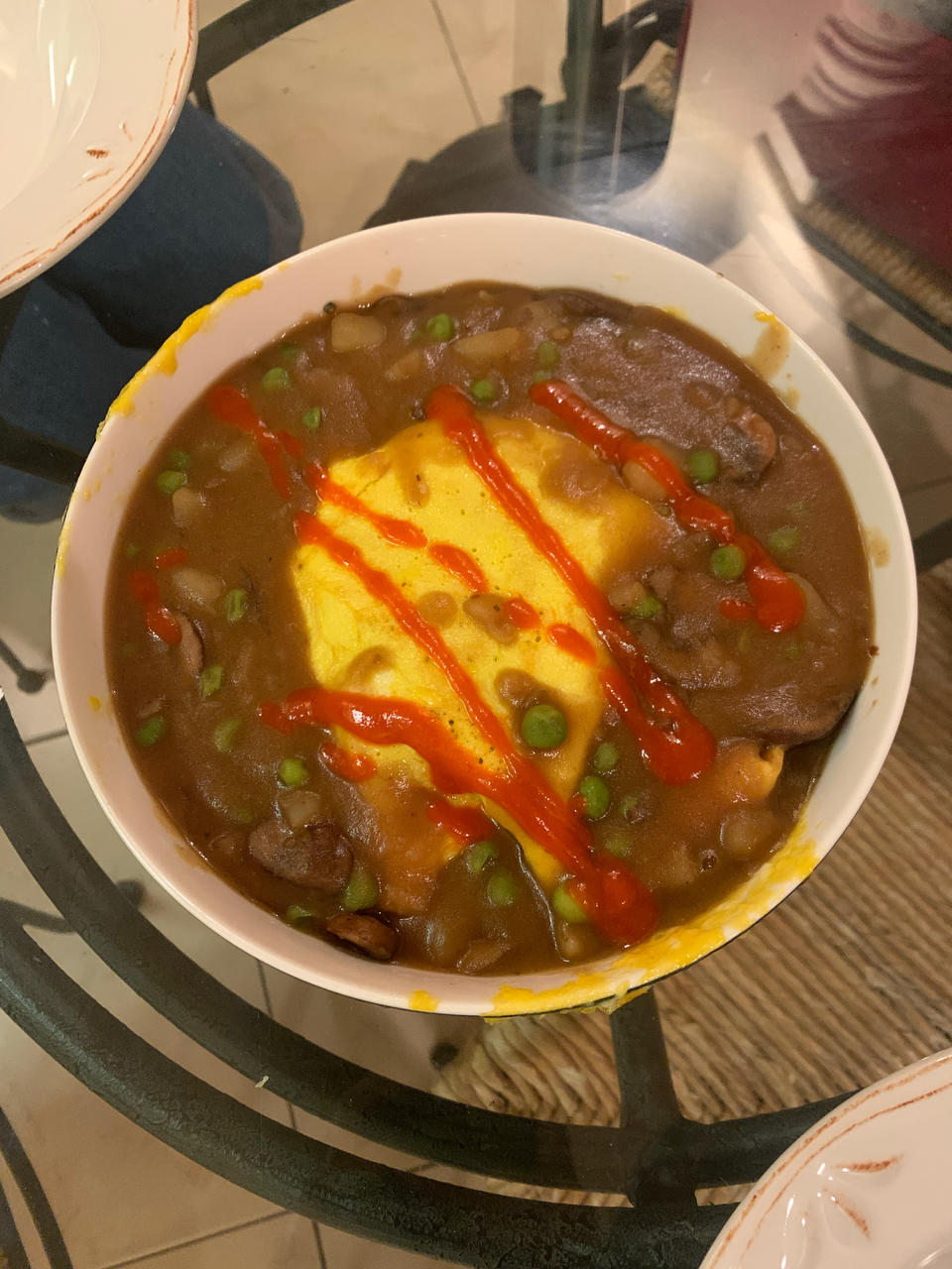 日式咖喱鸡蛋包饭