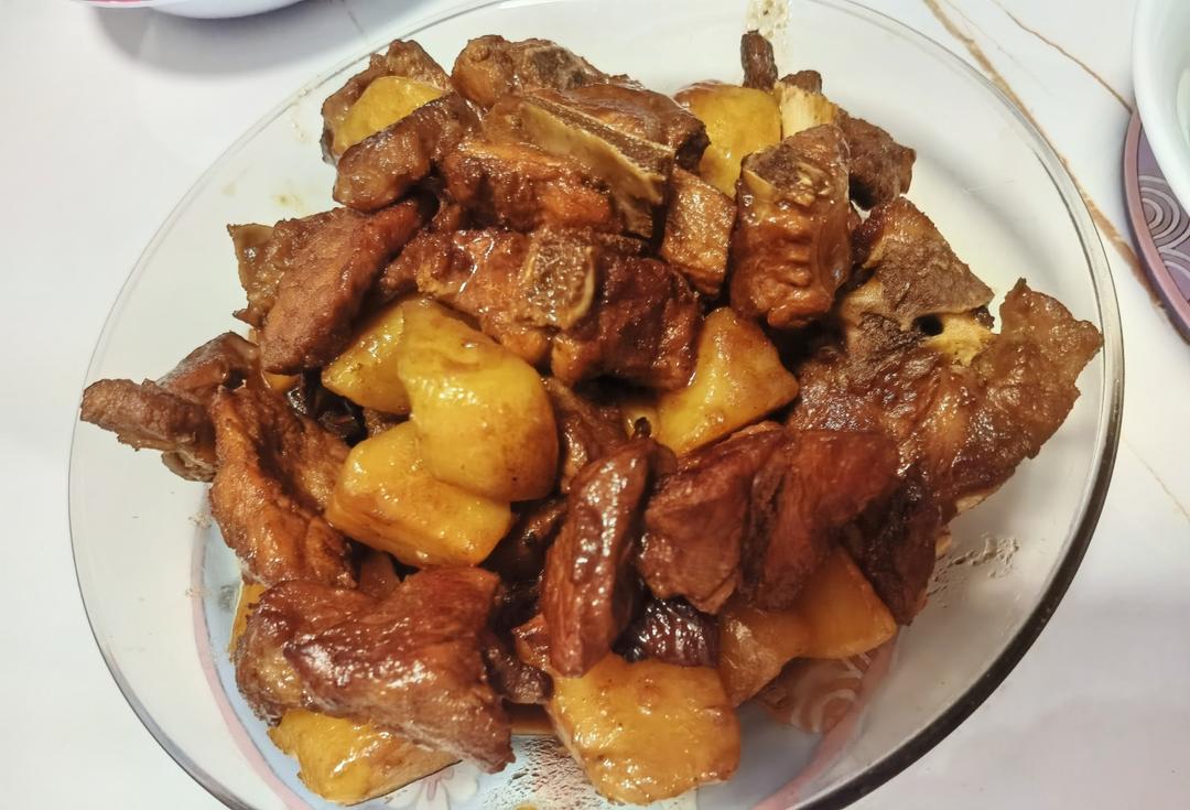 🔥巨好吃的红烧排骨炖土豆❗️懒人版轻松做拿手菜