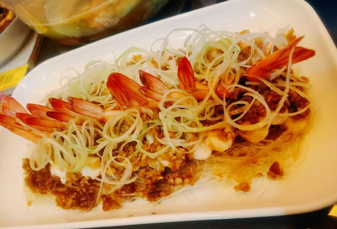 蒜蓉粉丝开背虾