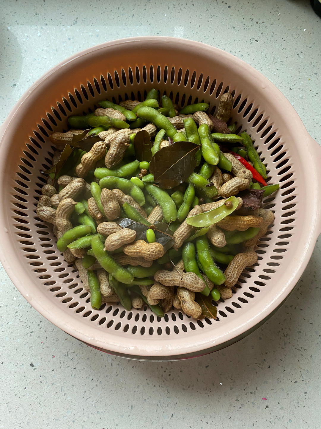 夏日必备煮五香毛豆花生🥜