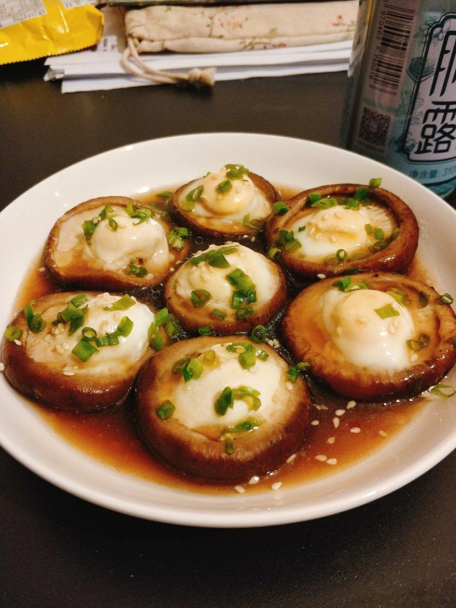 冬菇蒸鹌鹑蛋